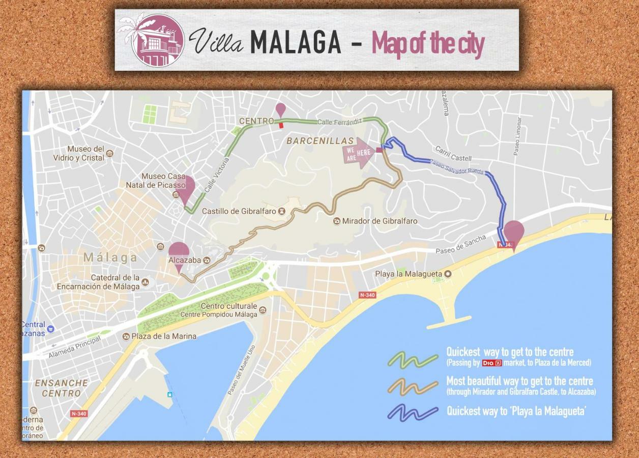 Villa Malaga Málaga Exterior foto